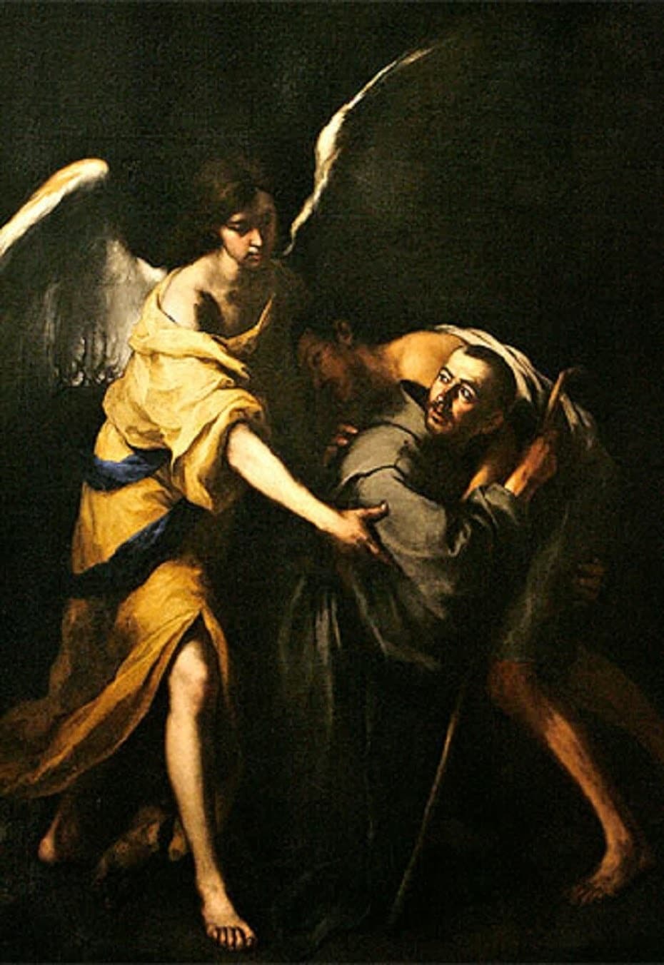 Detail From A Painting of Saint John of God Saving Sick People From A Fire At The Royal Hospital By Manuel GomezMoreno Gonzalez 1880 Museo De Bellas Artres Granada Spain Swiped From Wikimedia Commons