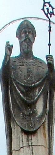 Statue of Saint Johannes Von Trogir Date And Artist Unknown Trogir Croatia Photographed On 19 September 2007 By Airin Swiped From Wikimedia Commons